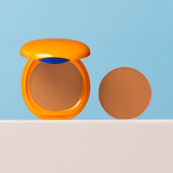 Shiseido Sun Care Tanning Compact Foundation SPF10 makeup rezistent la apa rezervă - imagine 3